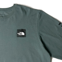 1円～!売切!【正規新品】THE NORTH FACE◆LONG SLEEVE LOGO PLAY TEE 長袖 Tシャツ ロンT US限定 袖ロゴ 落描き風 上質(XXL)青 180902-20_画像7