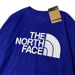 1円～!売切!【正規新品】THE NORTH FACE◆L/S HALF DOME TEE 長袖 Tシャツ ロンT US限定 男女兼用 コットン キャンプ(S)青 180902-5の画像4