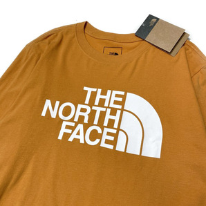 1円～!売切!【正規新品】THE NORTH FACE◆L/S HALF DOME TEE 長袖 Tシャツ ロンT US限定 男女兼用 コットン キャンプ(M)オレンジ 180902-5の画像4