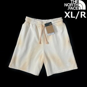 1円～!売切!【正規新品】THE NORTH FACE◆W DYE SHORTS ショートパンツ スウェット US限定 後染め(XL/R)オレンジ タイダイ柄 190110-5