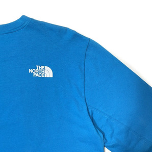 1円～!売切!【正規新品】THE NORTH FACE◆L/S COORDINATES TEE 長袖 Tシャツ ロンT US限定 立体ロゴ 上質 アウトドア(XL)青 180902-5の画像9