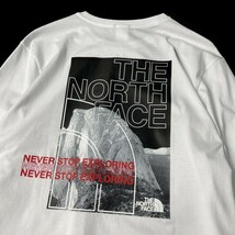 1円～!売切!【正規新品】THE NORTH FACE◆DOME BACK GRAPHIC L/S 長袖 Tシャツ ロンT US限定 グラフィック アウトドア(M)白 180902-20_画像4