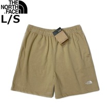 1円～!売切!【正規新品】THE NORTH FACE◆SIMPLE LOGO FLEECE SHORT ショートパンツ US限定 ロゴ刺繍 スポーツ シンプル(L)カーキ 190110-5_画像2