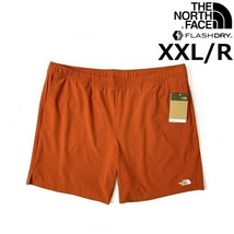 1円～!売切!【正規新品】THE NORTH FACE◆WANDER SHORT ショートパンツ ストレッチ スポーツ 速乾 US限定 キャンプ(XXL)オレンジ 190110-25_画像1