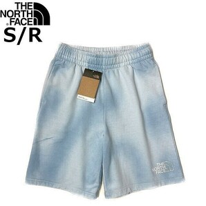 1円～!売切!【正規新品】THE NORTH FACE◆DYE SHORTS ショートパンツ スウェット US限定 後染め アウトドア(S/R)水色 タイダイ柄 190110-5の画像2