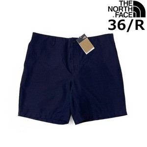 1円～!売切!【正規新品】THE NORTH FACE◆PROJECT SHORTS ショートパンツ US限定 ロゴ刺繍 スポーツ アウトドア(36/R)紺 190110-10