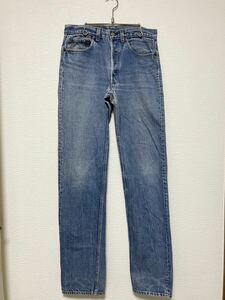 80s USA オールド ビンテージ Levi’s リーバイス 501 デニムパンツ ジーンズ W31 552 テキサス州サンアンジェロ工場 ハチマル インディゴ