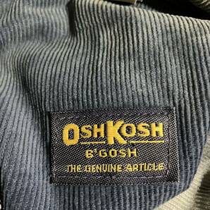 80〜90's USA製 OSHKOSH カバーオール ビンテージ 古着の画像3