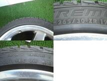 ベンツ Eクラス　GF-E55　AMG 19インチX9.5J　リア用アルミ　265/30R19　1本_画像3