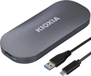キオクシア KIOXIA SSD EXCERIA PLUS ポータブル SSD-PKP2.0U3-B/N 外付け 2TB USB3.2 Gen2 