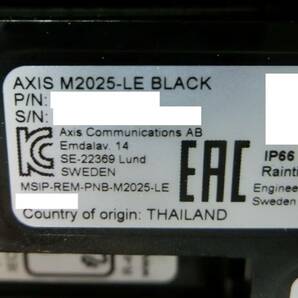 ▲▽AXIS / アクシス 固定ネットワークカメラ M2025-LE BLACK 5台セット④△▼の画像6