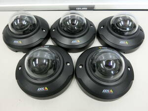 ^vAXIS/ Axis dome type network camera M3045-V (PoE supply of electricity ) 5 pcs. set ②^V