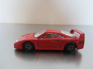 フェラーリ　F40 FERRARI 1/43 BURAGO　赤