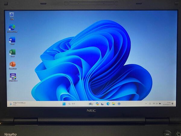 爆速起動Windows11 Corei5 ストレージSSD254 メモリ8g NEC VERSAPRO offce2021 