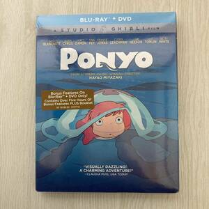 新品　Ponyo /崖の上のポニョ　北米版　Blu-ray＋DVD 2枚組　スタジオジブリ　ジブリ　宮崎駿