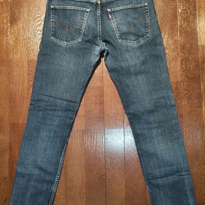 Levi's Levis リーバイス 511 実測値 W30.7 L27.5 表記 W32 L30 メキシコ製 北米向け デニム ジーンズの画像2