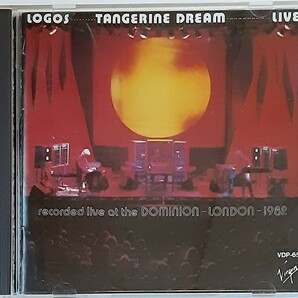 【初期国内盤】TANGERINE DREAM/LOGOS LIVE タンジェリン・ドリーム VDP-65 1984年 3500円定価の画像1