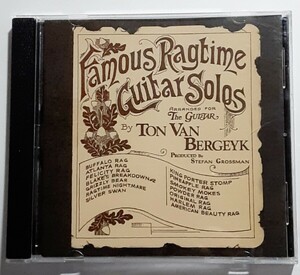 ★Ton Van Bergeyk/ Famous Ragtime Guitar Solo ラグタイム・ギター　アコギ　Stefan Grossman