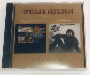 【未開封】【入手困難】Willie Nelson Country Music Concert / The Willie Way 2in1 廃盤　ウイリー・ネルソン　