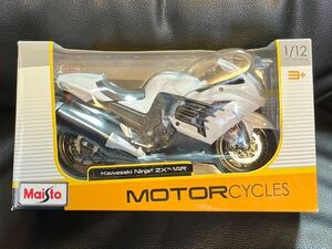 1/12スケールKawasaki ninja ZX-14R ニンジャ 忍者 カワサキ 川崎 ダイキャストバイク ミニカー オートバイマイスト Maisto KAWASAKI 青島