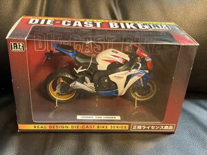 1/12スケールHONDA CBR1000RR ホンダ 本田 正規ライセンスダイキャストバイク ミニカー オートバイ joycity HRC トリコロール