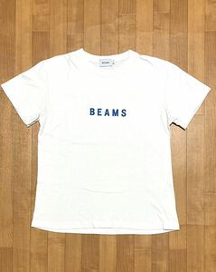 送料無料 BEAMS ビームス センターロゴ Tシャツ シルプルTシャツ