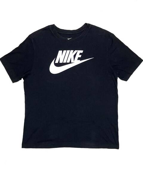 送料無料 NIKE ナイキ ビッグロゴ メンズXL Tシャツ シンプルロゴ