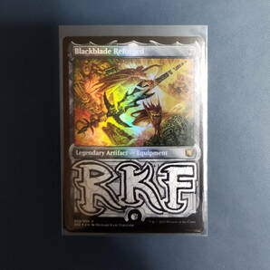 MTG 再鍛の黒き剣 foil サインド SS2 2020限定サインの画像1