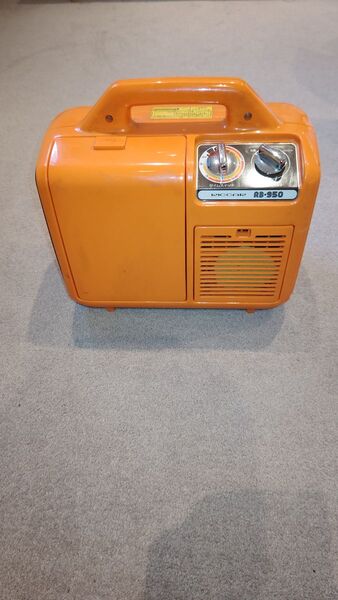 布団乾燥機 RICCAR RB-950 中古 レトロ マキタ