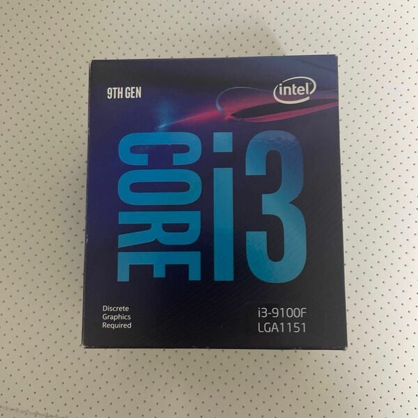 intel core i3 9100f