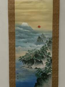 Art hand Auction k Calligraphy and Painting Collection [High-quality Japanese hand-painted silk cloth paintings, bone paintings, scroll paintings, landscape paintings] Hand-painted national paintings, Chinese ancient art, antiques, ornaments, prizes 3.21, Artwork, Painting, Ink painting