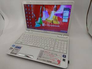 【ジャンク】TOSHIBA ノートパソコン Dynabook T451/35D PT45135DSFW キーボード不具合有 東芝