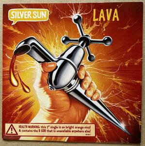 Silver Sun / Lava【7インチ】UK盤 1997 オレンジビニール