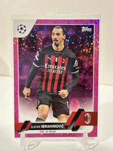 【2枚セット】Soccer 2022-23 Topps UEFA Zlatan Ibrahimovic Pink他 (Milan)