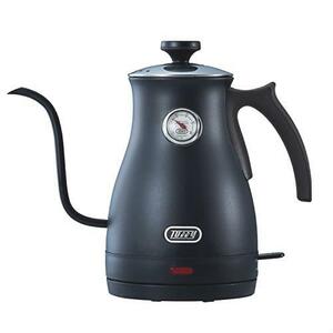 * free shipping [Toffy/tofi-] thermometer attaching electric kettle K-KT3 ( Ricci black ). temperature coffee drip hand drip empty .. prevention 