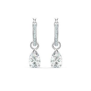 ◆送料無料 [スワロフスキー] SWAROVSKI Attract Pear Mini フープピアス 5563119 ●厳選特価