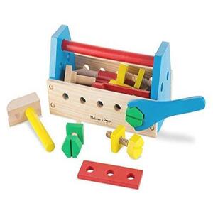 ◆送料無料 メリッサ&ダグ(Melissa&Doug) 木製 はじめての工具おもちゃセット 3歳 24ピース 494 正規品 ●厳選特価