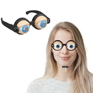◆送料無料 パーティーメガネ 面白いメガネ 正規品 おもちゃ おもしろグッズ パーティーグッズ ジョーク ざこししょう メガネ（箱入り）