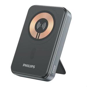 ◆送料無料 Philips(フィリップス) 10000mAh MagSafe マグネット式 ワイヤレスモバイルバッテリー 大容量 Qi対応 携帯充電器 小型