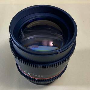 CINE EF SAMYANG 85mm・シネレンズ キャノンEFマウント サムヤン85ミリ 中古・ジャンク品の画像4