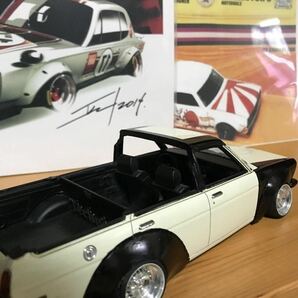 ● 1/18 カスタム ダットサン 〓 ブルーバード 510 ワゴン 〓 DATSUN ワゴンをトラック風にして見ました。の画像7