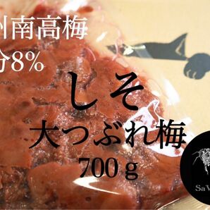 ファン感謝祭 大つぶれ梅 紫蘇 塩分8％【700ｇ】紀州南高梅