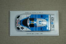 1/43 ルマン spark TOYOTA 88C #36 1988 Le Mans 24h トヨタ トムス tom's toms MINOLTA ミノルタ 関谷 リース 星野 TTT 87-C 87 c 88-C_画像4