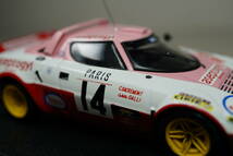 1/43 ダクレモン モンテ 6位 HPI Lancia Stratos HF Gr.4 #14 Dacremont Aseptogyl Monte 6th 1977 ランチア ストラトス アセプトジル_画像9