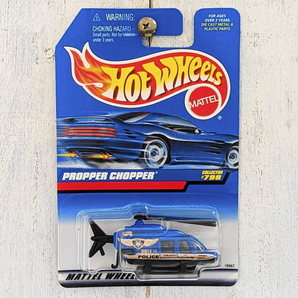 プロパー チョッパー PROPPER CHOPPER 青■1998 US版 HOT WHEELS ホットウィールの画像1