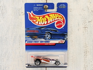 2000New! サーフ クレート SURF CRATE 紫■FIRST EDITIONS US版 HOT WHEELS ホットウィール