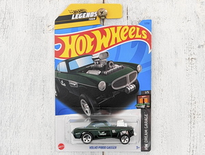 2023New! ボルボ Ｐ１８００ ガッサー VOLVO P1800 GASSER 緑■*難 HOT WHEELS ホットウィール