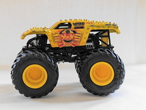 ◎モンスタートラック◎マックス Ｄ MAX-D 黄◎1/64 LOOSE ジャンク MONSTER JAM HOT WHEELS ホットウィール_画像1