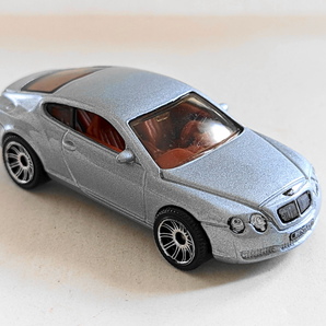 ●1/64 LOOSE●ベントレー コンチネンタル ＧＴ BENTLEY CONTINENTAL GT 銀●2007 MATCHBOX マッチボックスの画像3