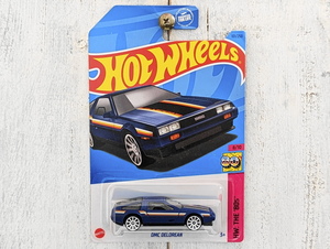 デロリアン DMC DELOREAN マットブルー■*難 2023 US版 HOT WHEELS ホットウィール